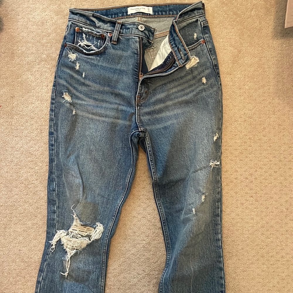 Abercrombie skinny high rise